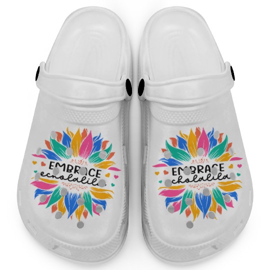 Embrace Echolalia Special Education Teacher Clogs