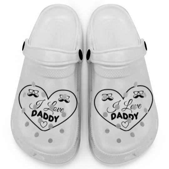 I Love Daddy Clogs