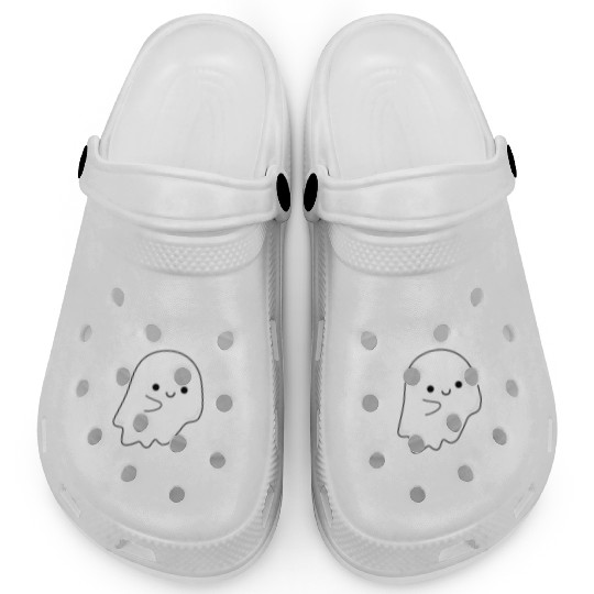 This is My Human Costume I'm Really a ghost Clogs