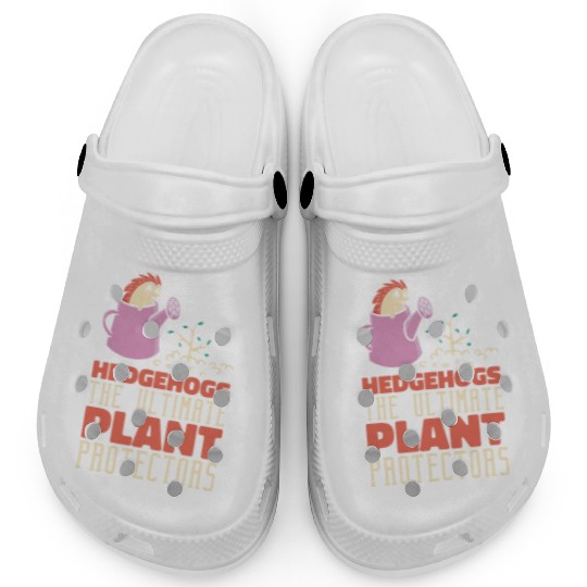 Gardening Hedgehog Planting Botany Garden Clogs