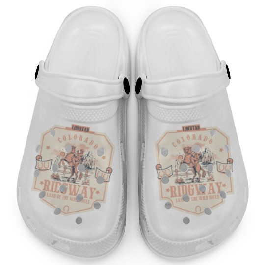Ridgway colorado wild west town Clogs