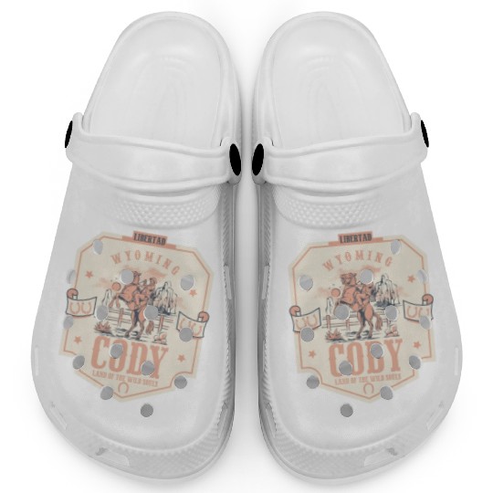 Cody wyoming wild west town Clogs