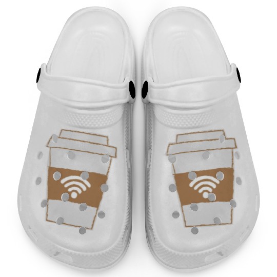 Coffee Wifi Clogs