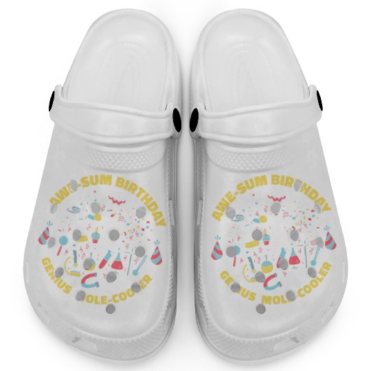 Science Theme Birthday Party Chemistry Scientist Clogs