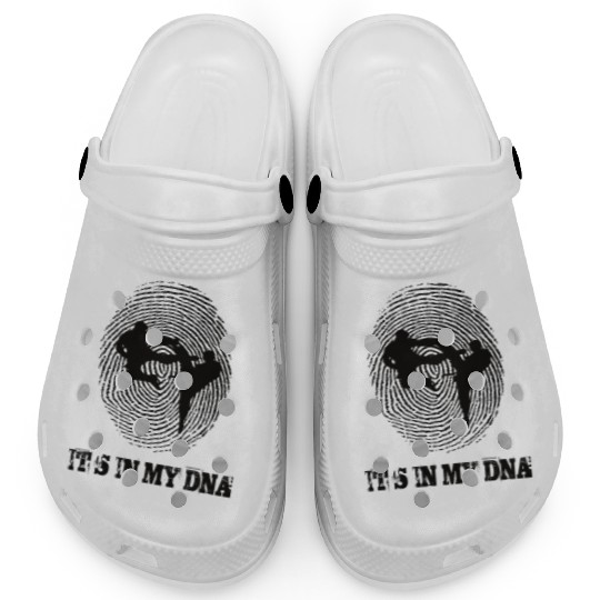 Karate Its In My DNA Clogs