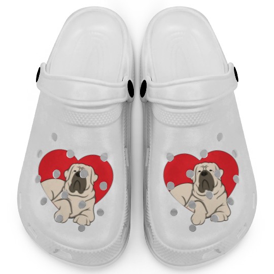 I Love Me Mastiff Clogs