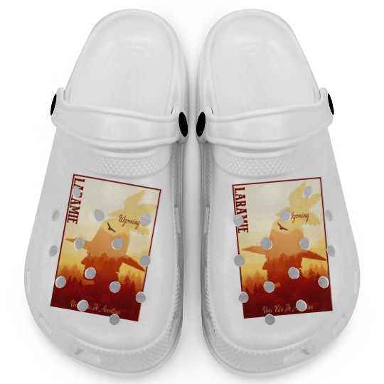 Laramie Wyoming wild west town Clogs