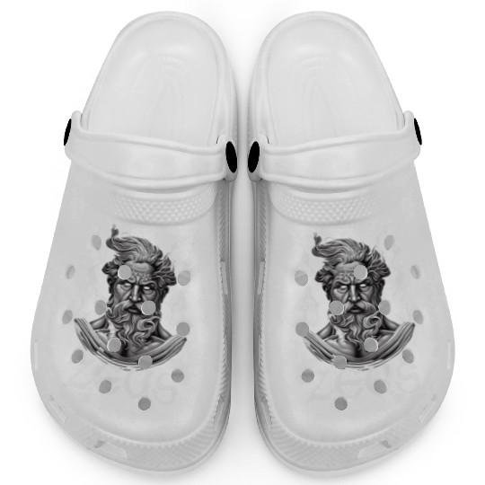 Zeus God Lightning Greek Mythology Clogs