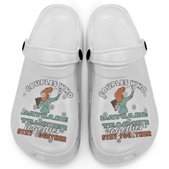 Daycare Teacher Couple Clogs