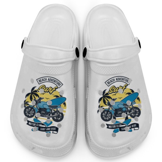 Motorcycle Bike Surf Clogs