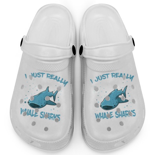 Whale Shark Lover Giant Fish Largest Sea Animal Clogs