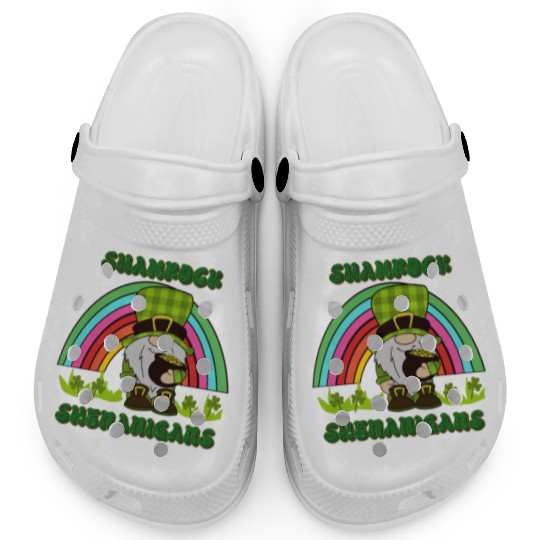 Shamrock Shenanigans Gnome Clogs