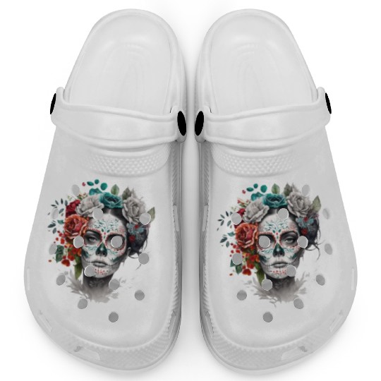 Frida Mexican frida kahlo woman painter art Clogs