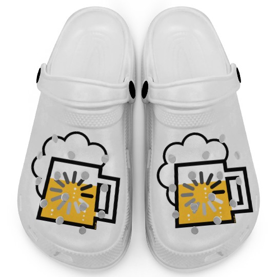 Beer Loading (Drinking In Progress / Icon / |) Clogs