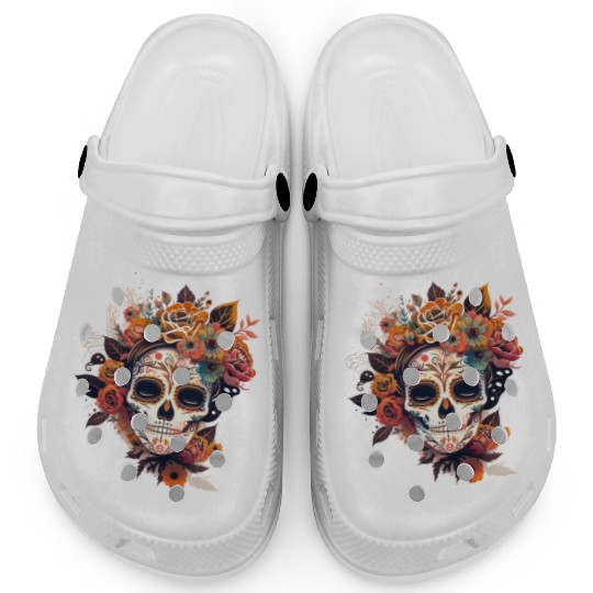 Frida Mexican frida kahlo woman painter art Clogs