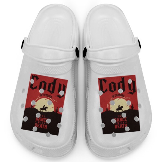 Cody Wyoming wild west town Clogs