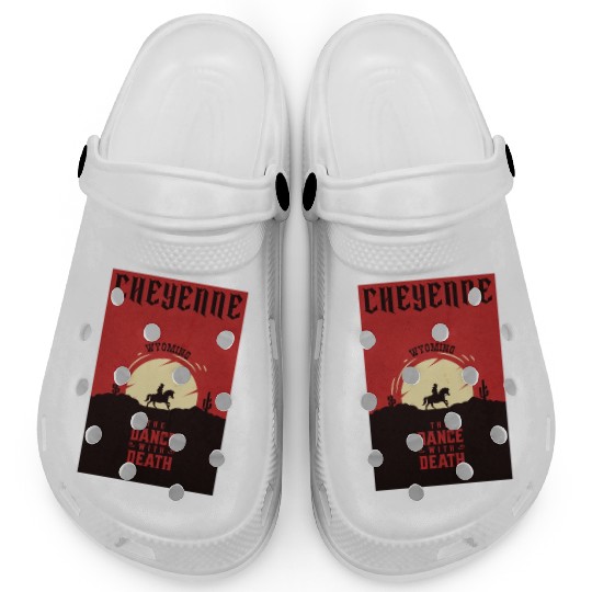 Cheyenne Wyoming wild west town Clogs
