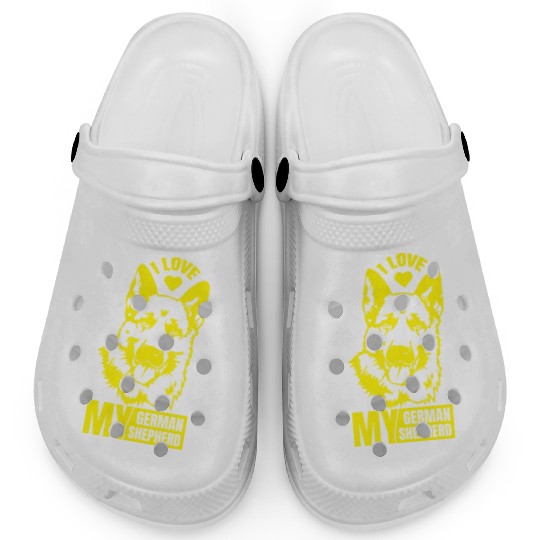 I love my German Shepherd Clogs