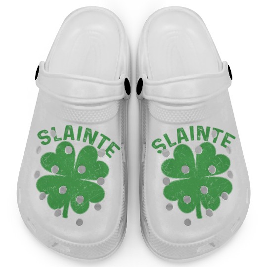 Slainte Beer Drinking Irish St Patricks Day Clogs