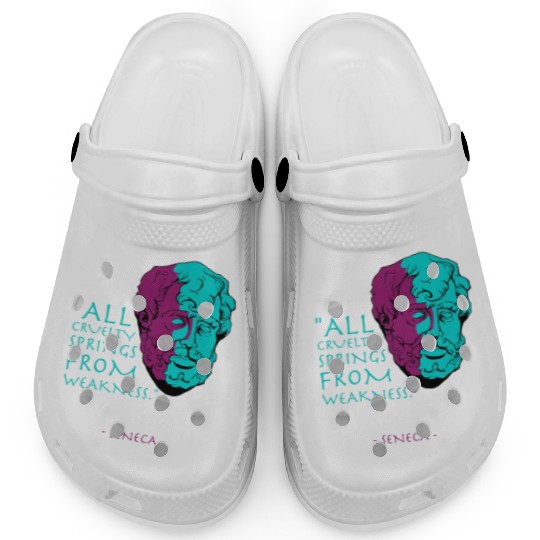 Seneca Stoic Philosophy Quote Clogs