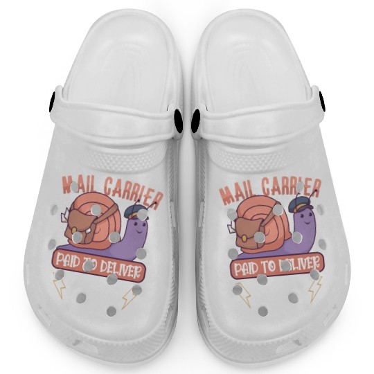 Postal Worker Mail Lady Mail Carrier Postal Clogs