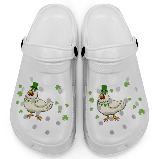 Rub My Cock For Good Luck St Patrick's Day Clogs