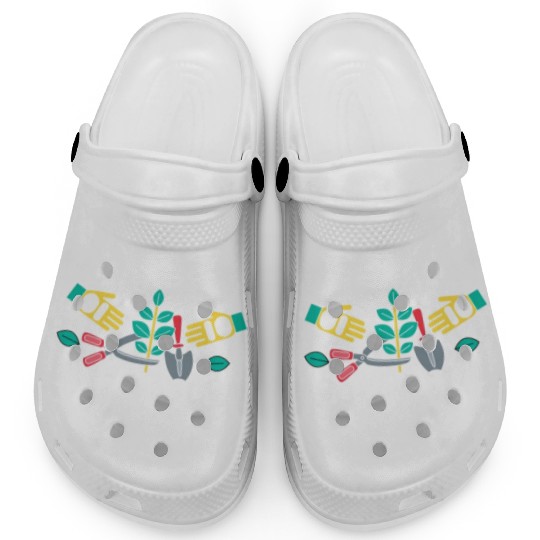 Great Gardener Quote - Life's A Garden Dig It Clogs