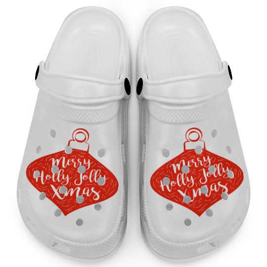 Merry Holly Jolly Xmas Clogs