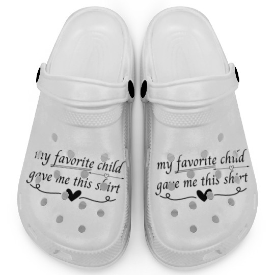 My favorite child gave me this Clogs, I love mom