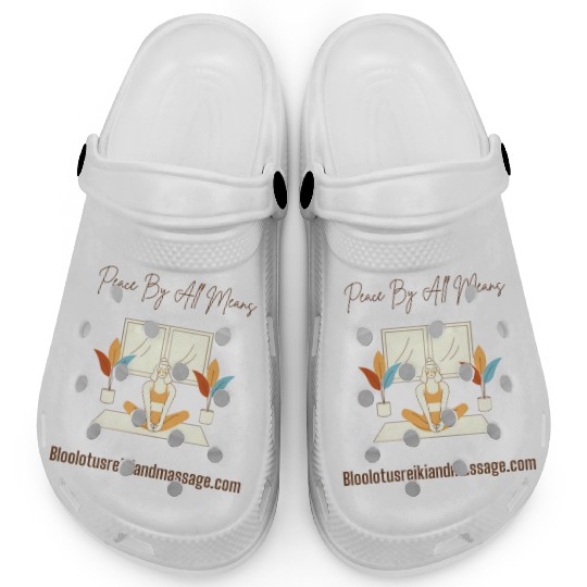 Typography Be yourself Clogs 6