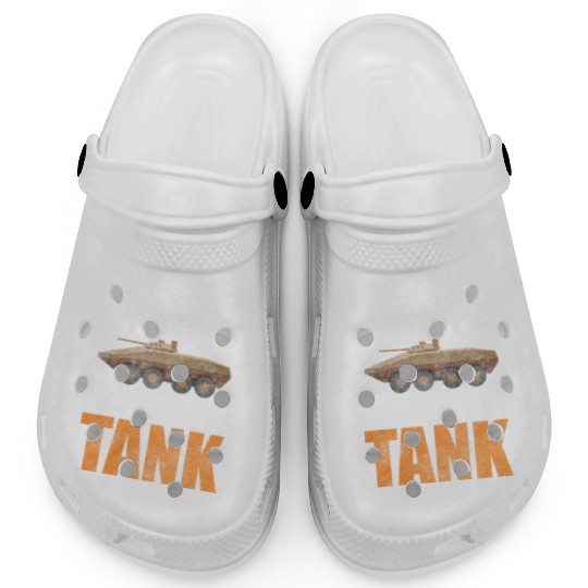 Leopard Combat Combat Vehicle Armed Forces Clogs