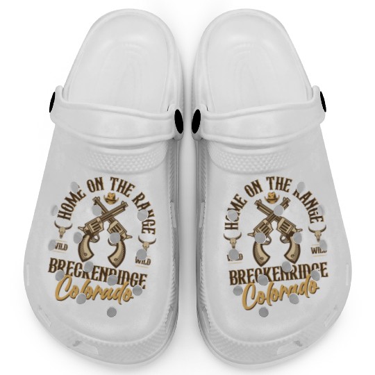 Breckenridge Colorado wild west town Clogs