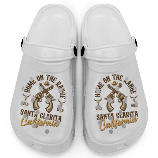 Santa Clarita California wild west town Clogs