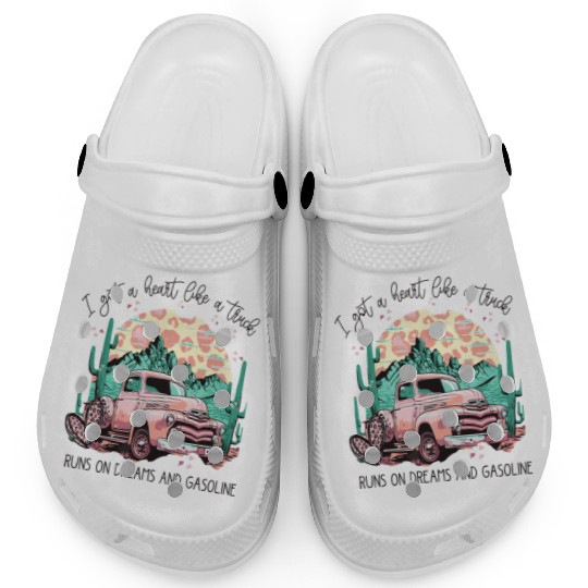 I Got A Heart Like a Truck Clogs