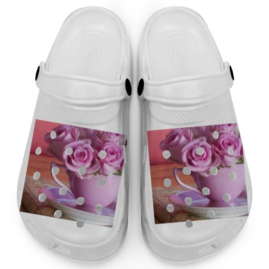 Beautiful Floral print Clogs