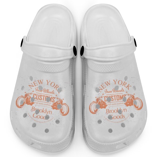 Motorcycle Bikers Racing Clogs