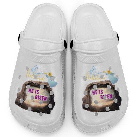 He Is Risen- Hallelujah Clogs