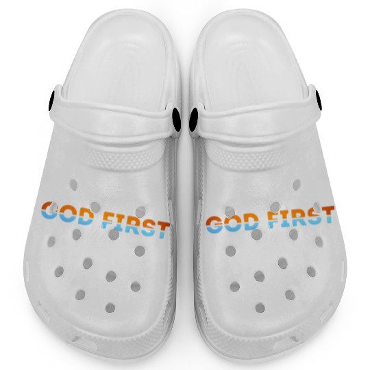 God First then running Clogs