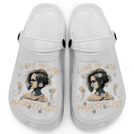 Clogs for Hairstylist Salon I Enjoy My Work As A