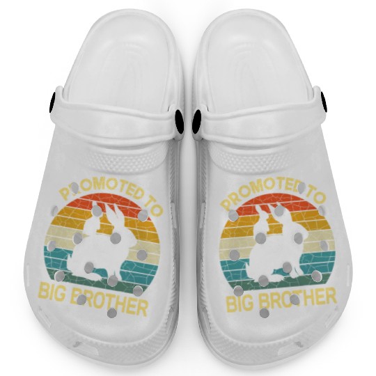 Promoted to big brother bunny Gift, baby Rabbit Clogs