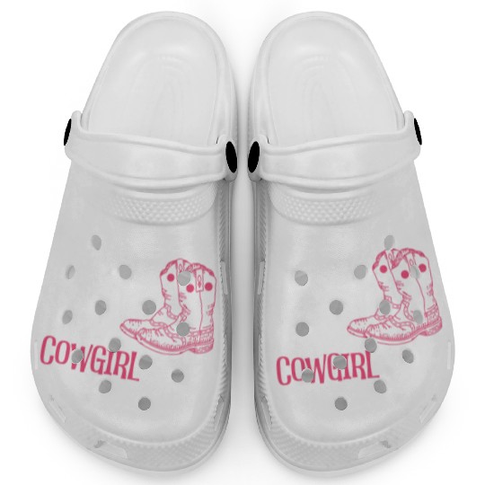 Boots And Bling It's A Cowgirl Thing Clogs