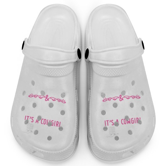 Boots And Bling It's A Cowgirl Thing Clogs