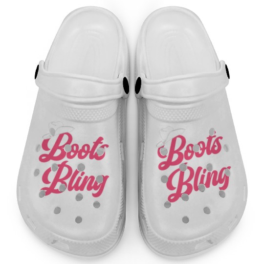 Boots And Bling It's A Cowgirl Thing Clogs