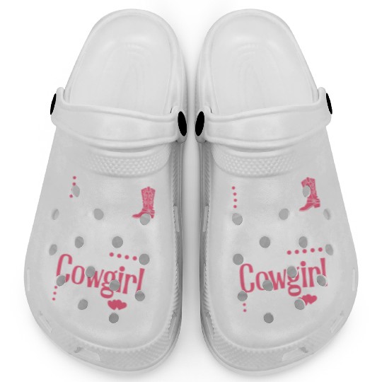 Boots And Bling It's A Cowgirl Thing Clogs
