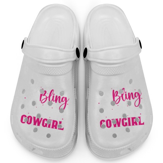Boots And Bling It's A Cowgirl Thing Clogs