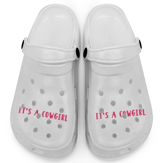 Boots And Bling It's A Cowgirl Thing Clogs