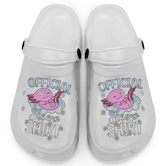 Official Sleep Clogs Axolotl