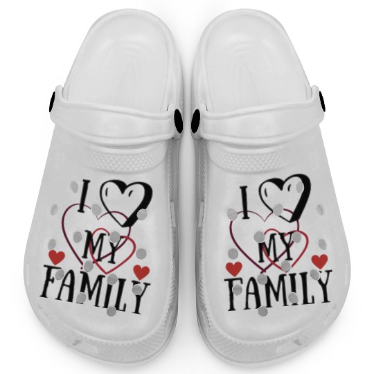 I love my family Clogs