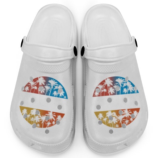Cape Coral Florida Stylish Vacation Souvenir Palm Clogs