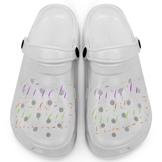 Trick Or Treat Spiderweb Halloween Clogs